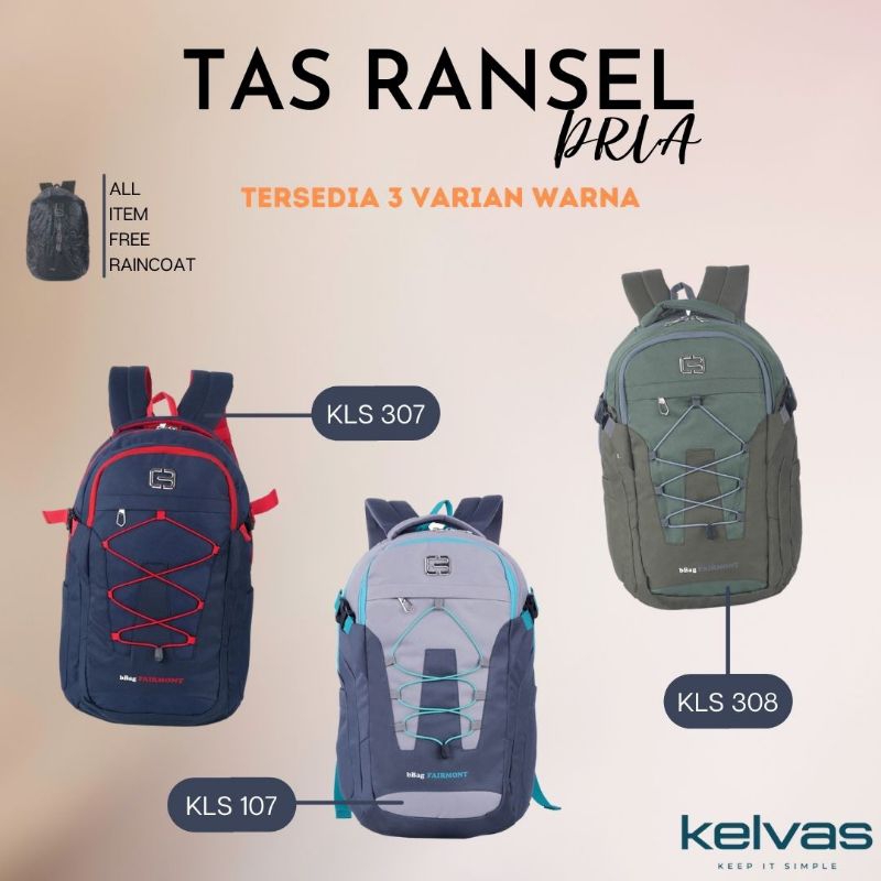 Tas Ransel Casual | Tas Punggung Casual KLS 107