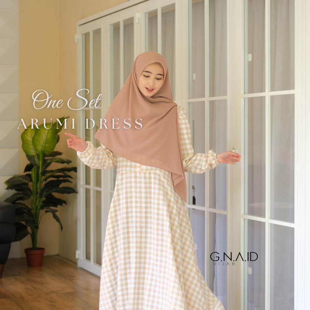 G.N.A.ID - Arumi Dress (Korean Dress Muslimah)