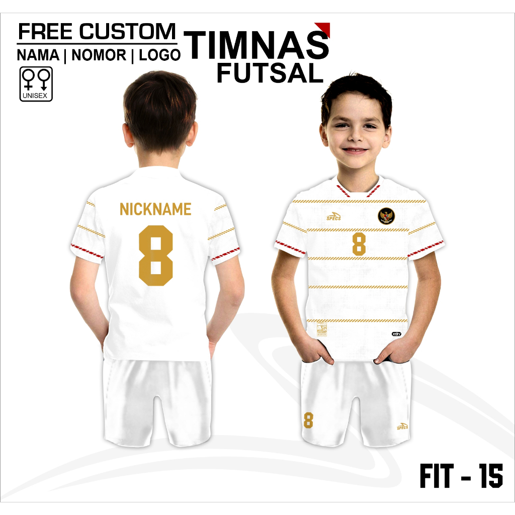 Setelan celana jersey futsal timnas indonesia baju bola futsal anak terbaru