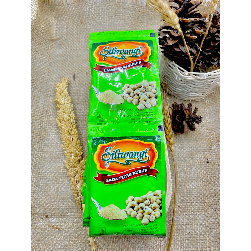 

Siliwangi Lada Putih Bubuk 5g