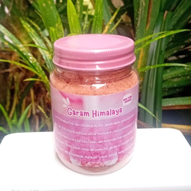 

Garam Himalaya Pink Asli - Murni & Alami