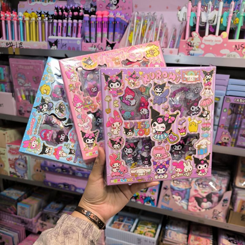 

stiker Sanrio isi 100