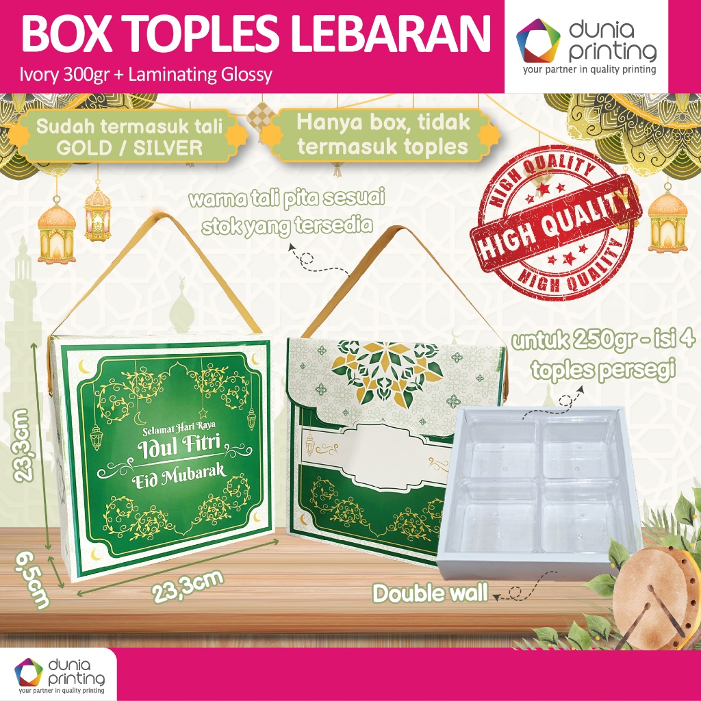 

Ramadhan Sliding Box Packaging Kemasan Slide Geser Idul Fitri Isi 4 sekat | Lebaran Packaging Kotak Kue