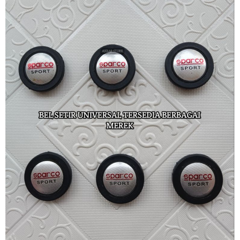 Bel  Setir Racing Universal Horn setir Variasi Setir mobil Universal tombol klakson