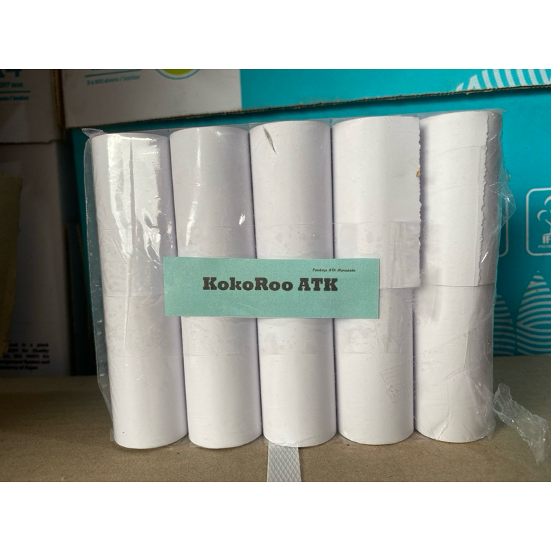 

KERTAS KASIR THERMAL 57x30 CORELESS MURAH DAN KUALITAS TERBAIK