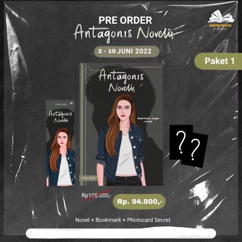 Antagonis Novelis karya Dikeke ~ Untuk Hidup Lebih Baik. Solusinya, Boleh Kalah jangan Lemah