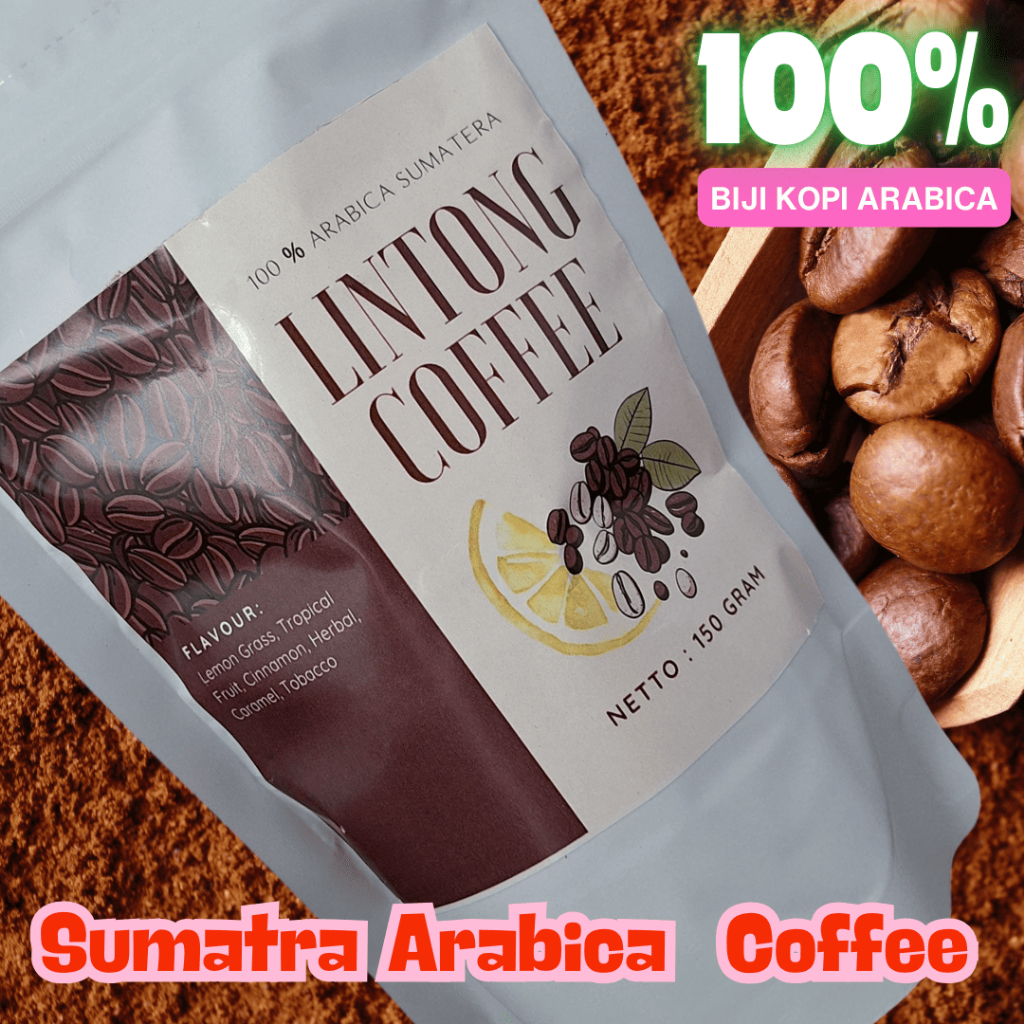 

Kopi Bubuk Arabica Lintong - Sumatra Arabica Coffee - Ground Coffee - Kopi Lintong Sumatera Utara