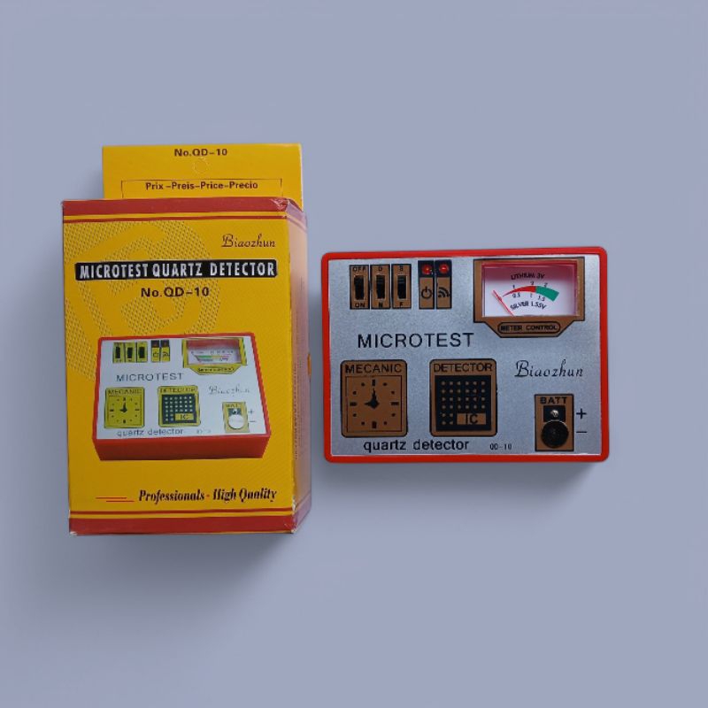 Microtest Alat Servis Jam Tangan Alat Tester ic tester mesin Tester Baterai