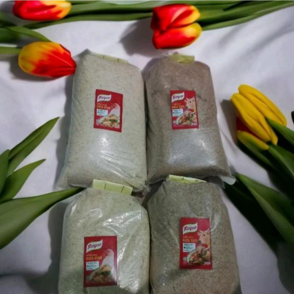 

PROMOOO!!! KALDU BUBUK ROYCO CURAH RASA AYAM DAN SAPI KEMASAN REPACK 1KG