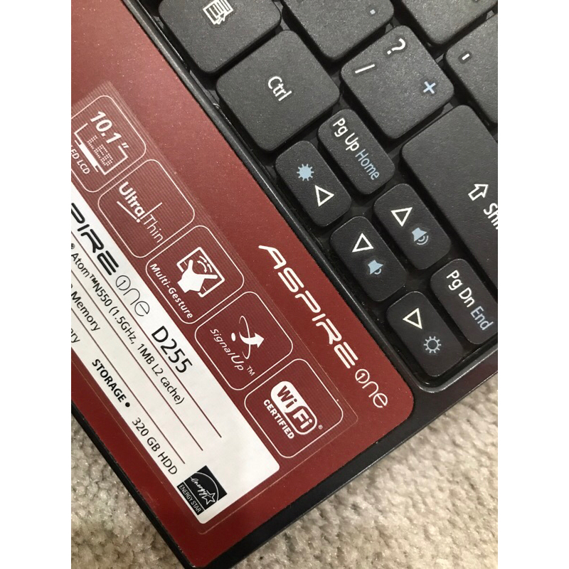 Notebook Acer Aspire One D255