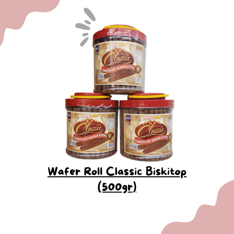 

Wafer Roll Stick Biskitop (500gr)