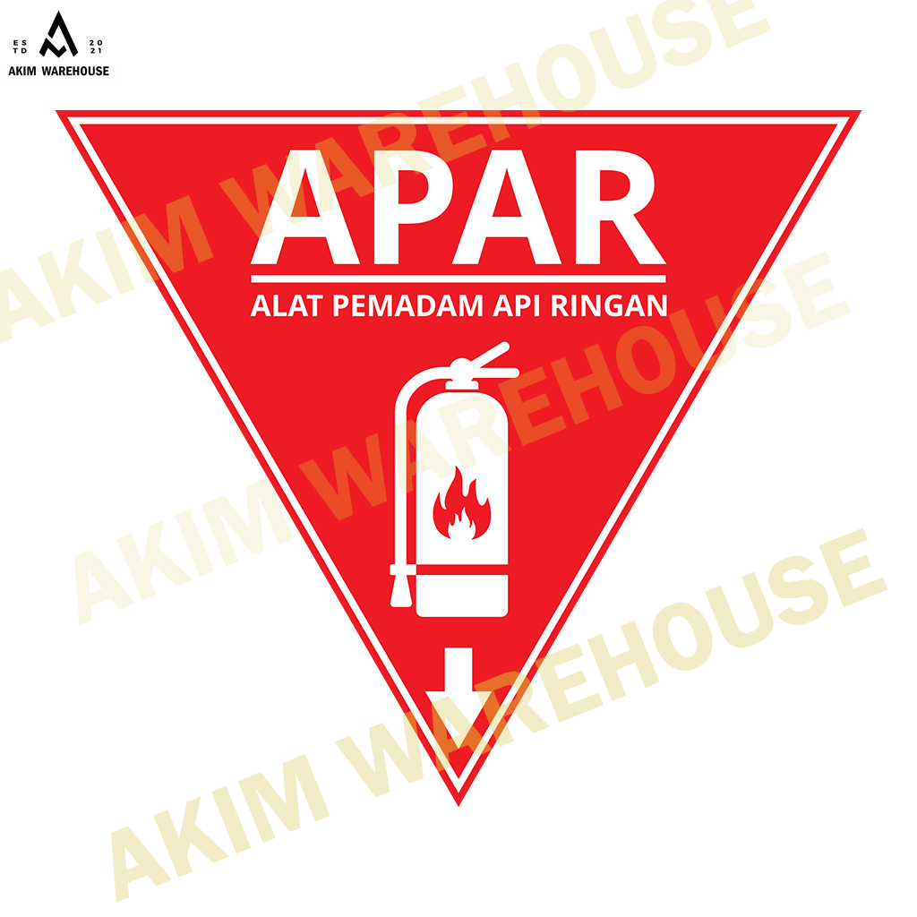 

Stiker Alat Pemadam Api APAR