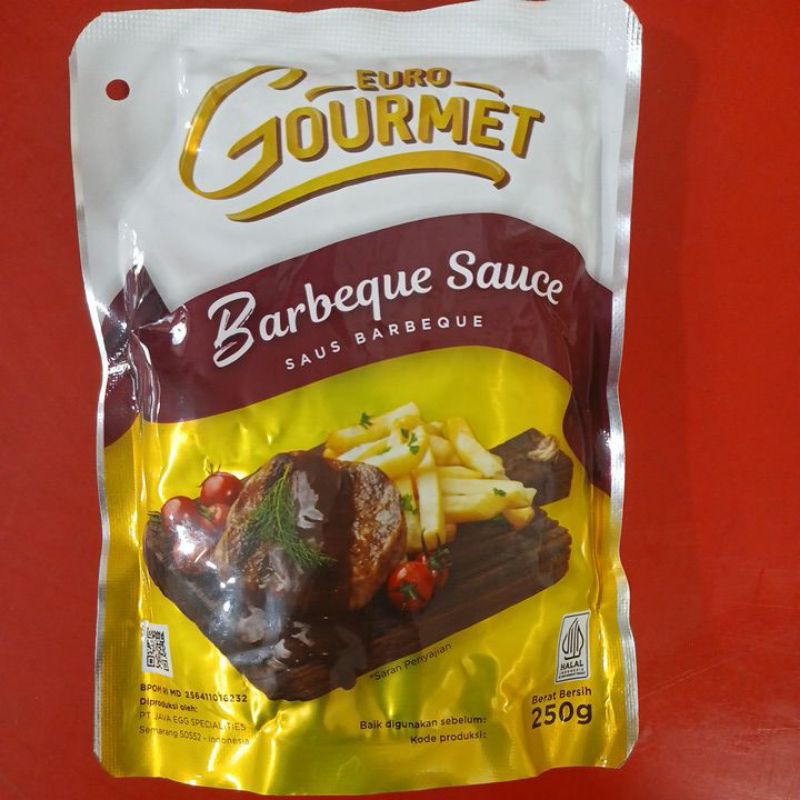 

Euro gourmet barbeque sauce 250gr