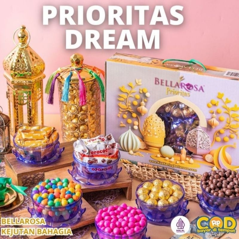 

(ISI 6) HAMPERS KUE BELLAROSA PRIORITAS DREAM // HAMPERS COKLAT LEBARAN