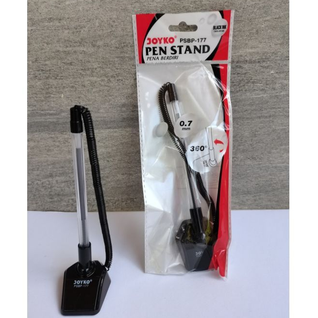 

Pulpen Meja Satuan Bolpoin PSBP 177 Tempel/ Stand Pen Hitam