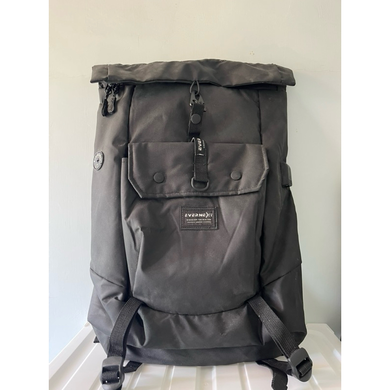 Tas ransel EVERNEXT pria wanita backpack sekolah waterproof bekas review