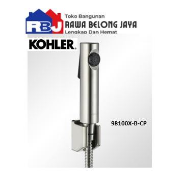 KOHLER Jet Shower Cuff Hygiene Jet Shower+Hose 98100X-B-CP / 98100X-B-BL / 98100X-B-AF / 98100X-B-0