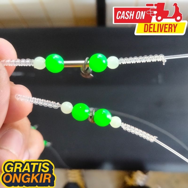 RANGKAIAN MANDAS RANGKAIAN PANCING DASARAN LAUT  ISIAN 3 / 3 CABANG COCOK UNTUK MAIN RINGAN RANGKAIA