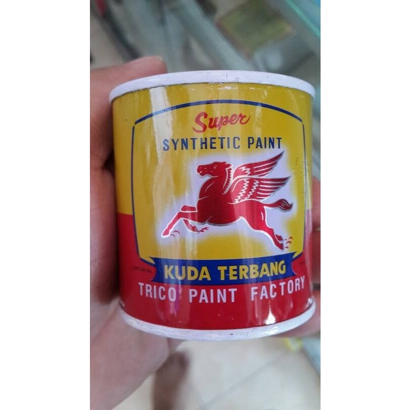 Kuda Terbang Cat Kayu dan Besi