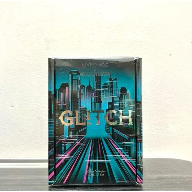 parfum mykonos x setiawan ade glitch 50ml segel