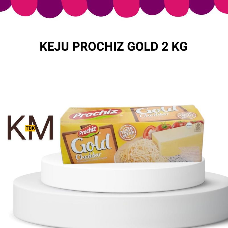 

Keju Prochiz Gold Cheddar 2 kg
