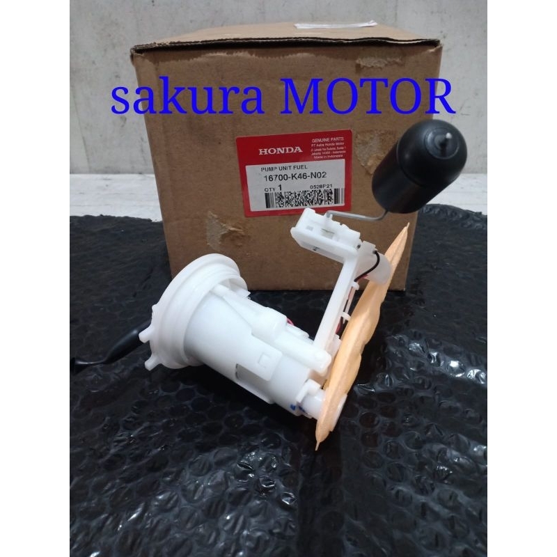 FUEL PUMP BEAT FI/VARIO 110 FI/BEAT FI ESP/SCOOPY ESP 2013-2016 ORIGINAL HONDA 16700-K46-N02
