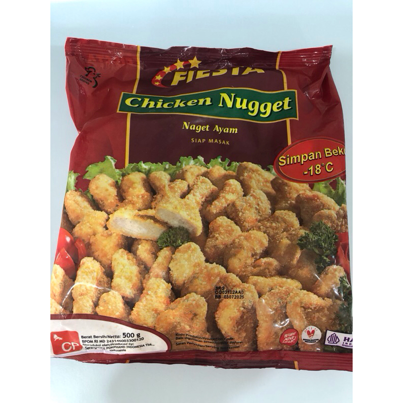 

Fiesta Chicken Nugget 500gram