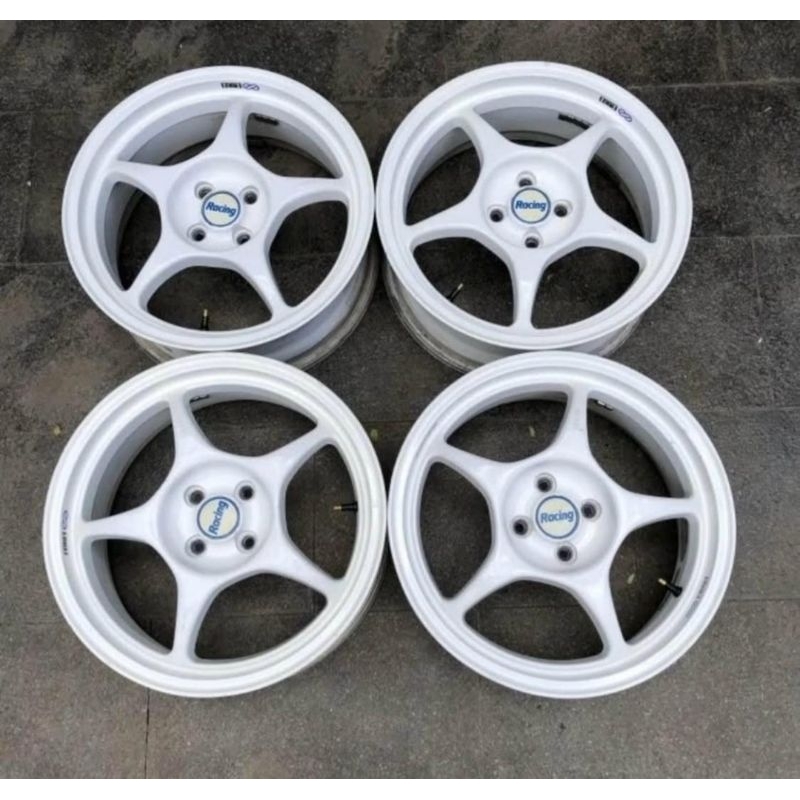 Velg Original ENKEI RP01 Ring 17. Made in Japan. Lebar 7. Et 40. Pcd 4x100. For Jazz, Yaris, Mazda2,