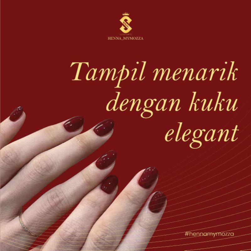 HENNA CAT KUKU MUSLIMAH HALAL