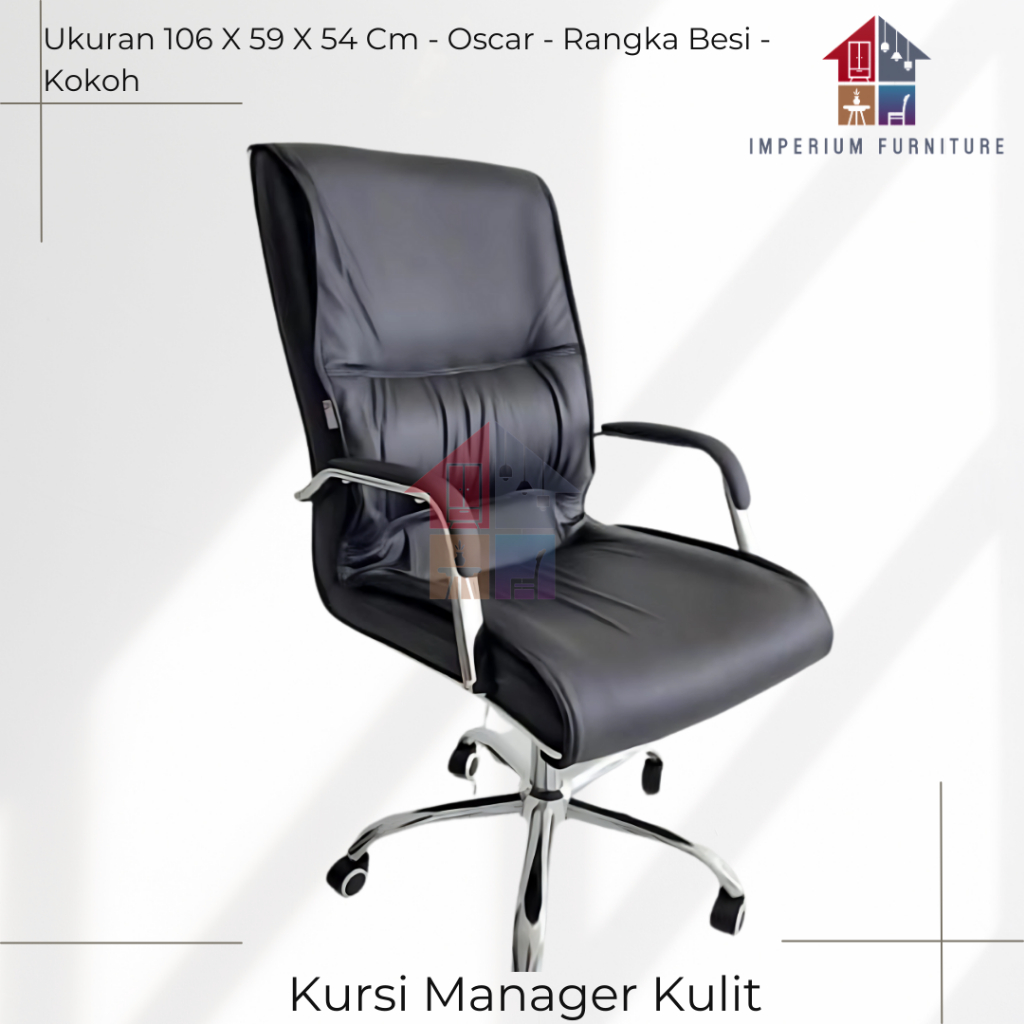 Kursi Kerja / Kursi Kantor / Kursi Manager / Kursi Kantor Kulit / Kursi Manager Kulit