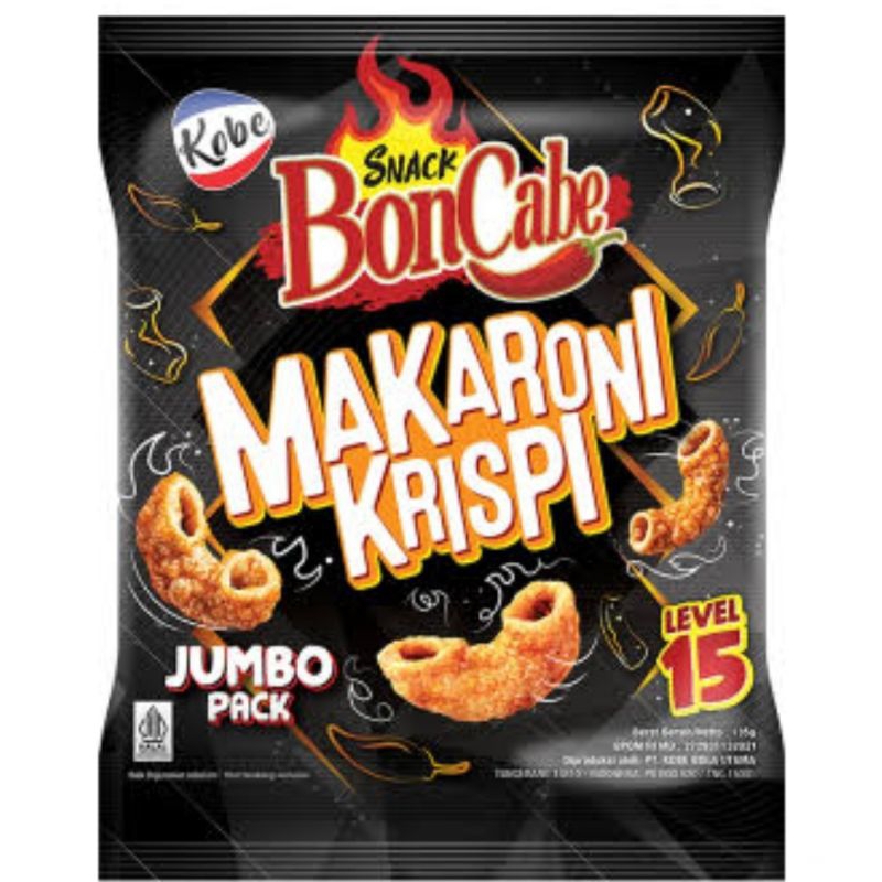 

BON CABE KOBE / REGULER MAKARONI KRISPI ORIGINAL LEVEL 15 DAN 10