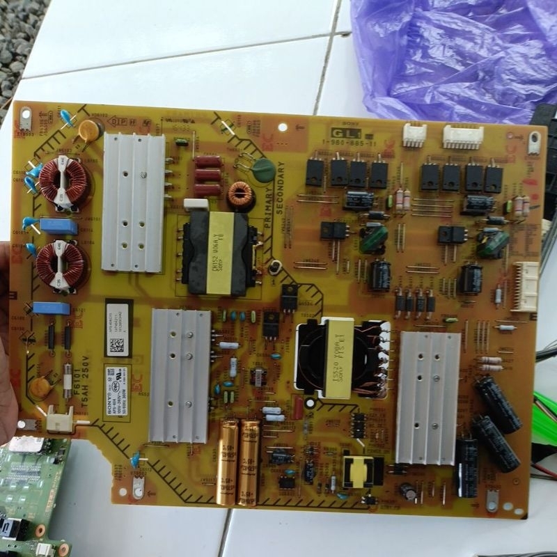 psu power suply led sony 65x8500d original