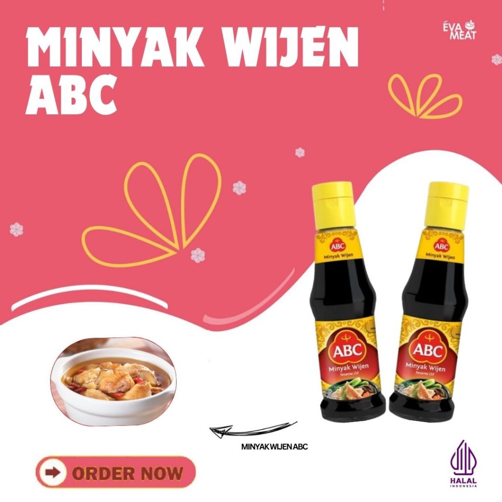 

ABC Minyak Wijen 195 ml / Minyak Wijen / WIjen Oil / Minyak / Dimsum