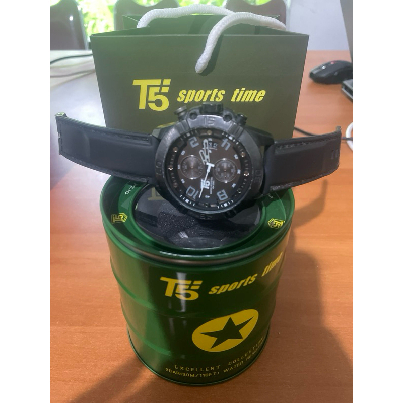 (BOOKED) JAM TANGAN PRIA T5 SPORT TIME