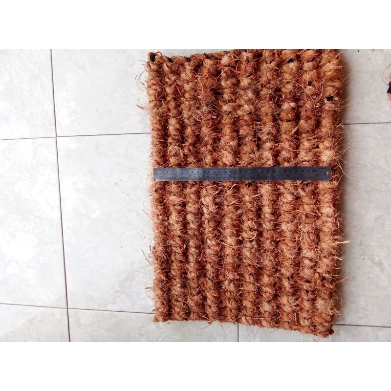 KESET SABUT KELAPA TEBAL 5 CM (UKURAN 53 CMX35 CM)/KESET ANYAM SABUT KELAPA