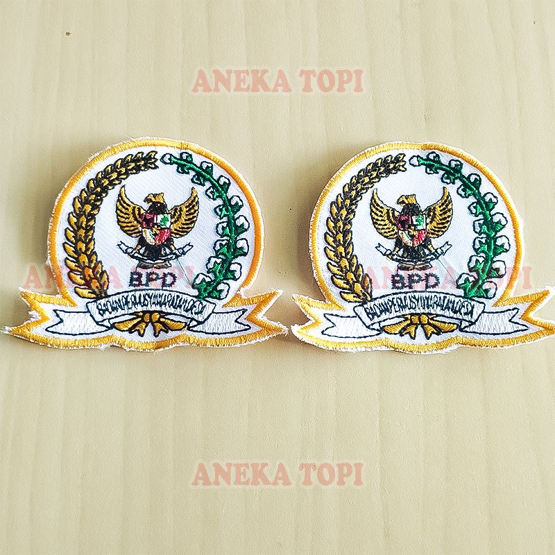 Bet Bordir BPD Bordir Logo BPD Badan Perwakilan Desa - Aneka Topi