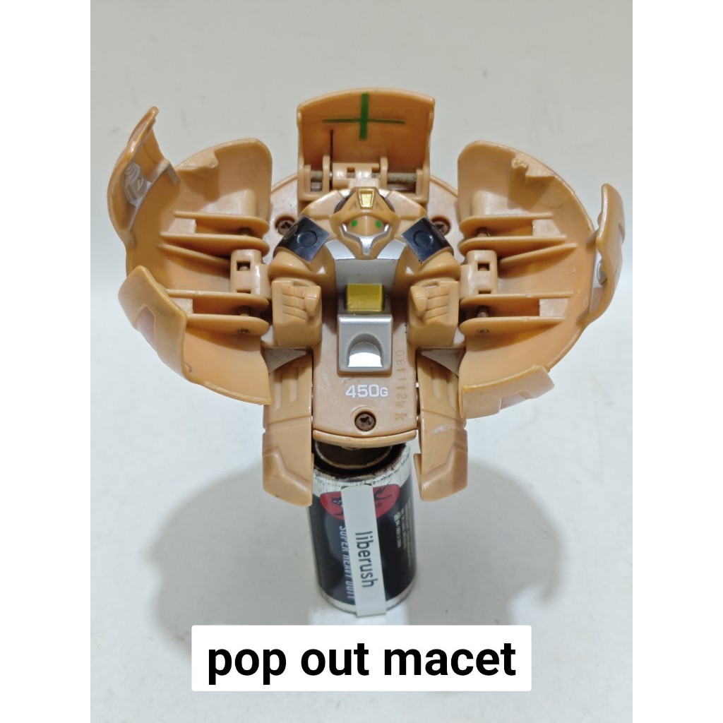 Big deka bakugan battle brawlers deka laserman subterra 450g jumbo