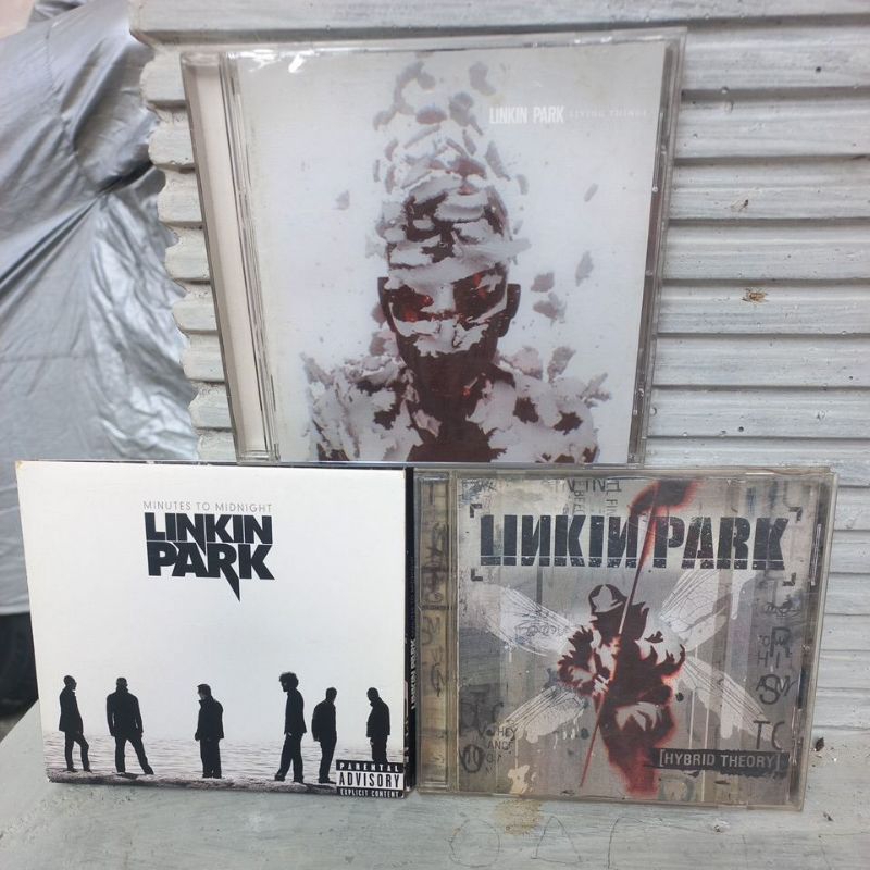 CD LINKIN PARK - HYBRID THEORY -  CD LINKIN PARK MINUTES TO MIDNIGHT