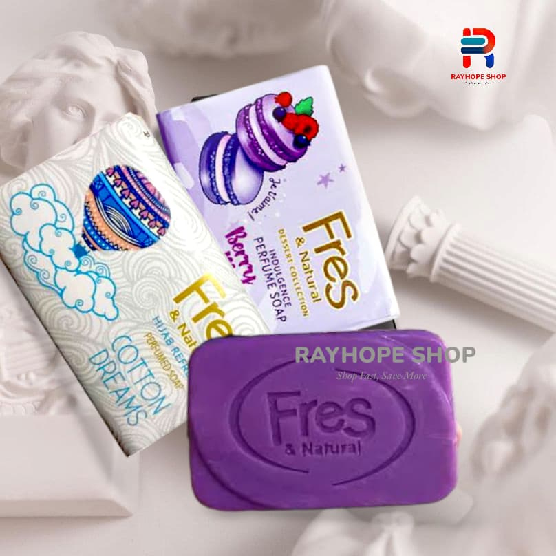 PROMO Fres & Natural Hijab Refresh Perfumed Soap Bar Barsoap Sabun Batang Mandi Parfum 72 Gram Gr Co