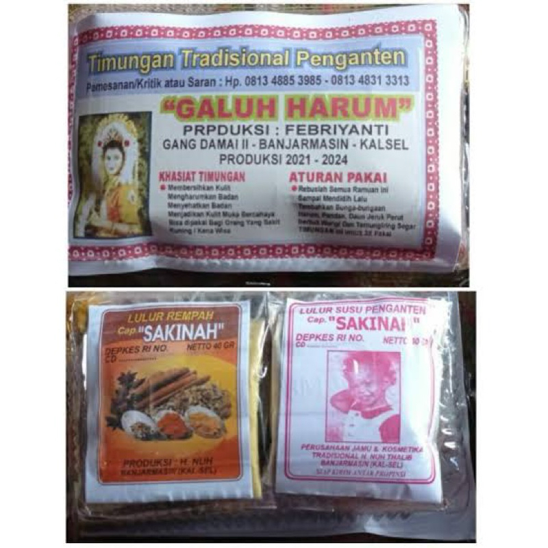 06 paket lulur mandi rempah