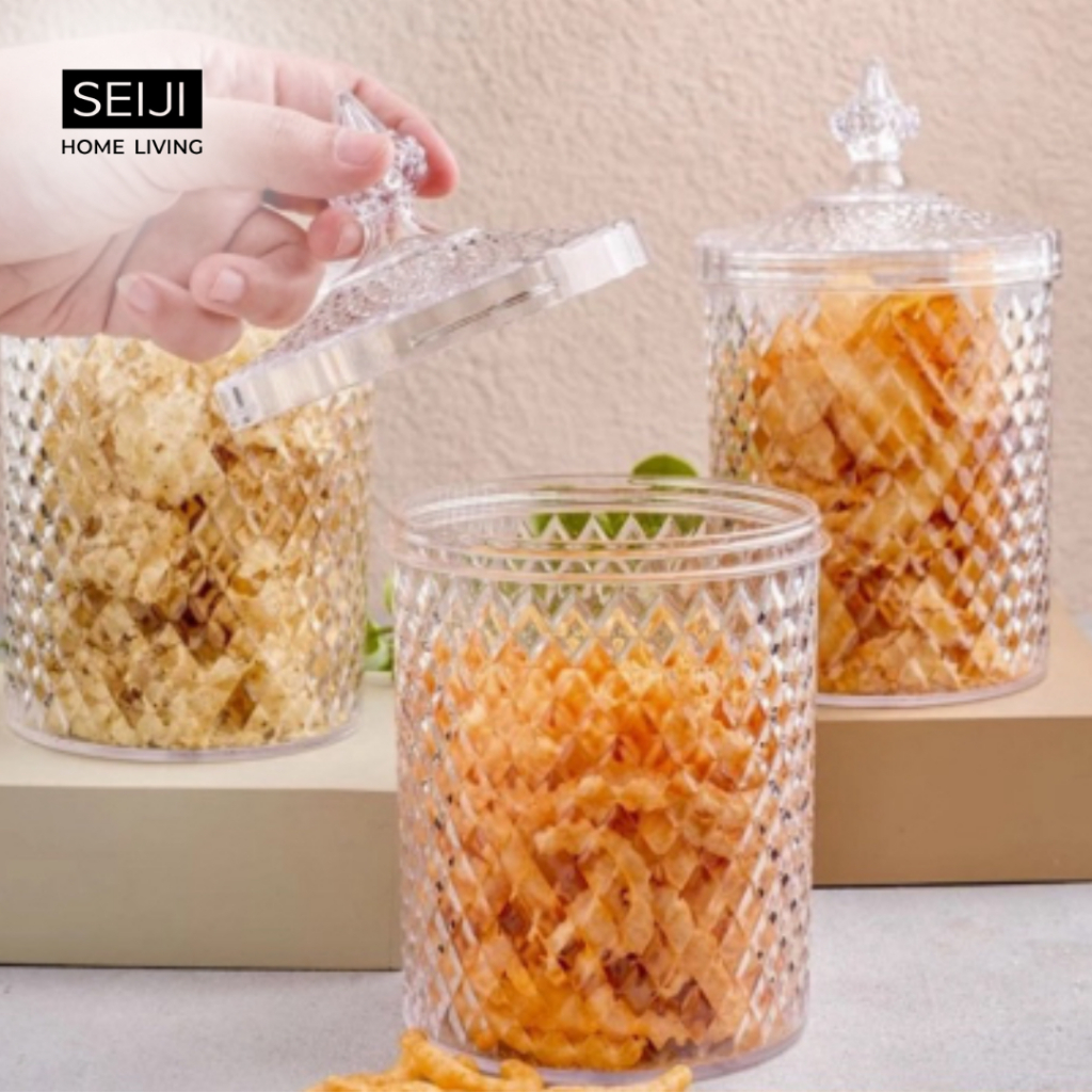 Toples Permen Kaca / Jar Permen / Toples Candy / Toples Kaca / Toples Mini