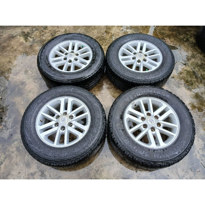 velg seken copotan original fortuner ring17 Plus ban