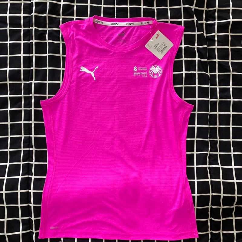 singlet running puma pacer singapore marathon 2023