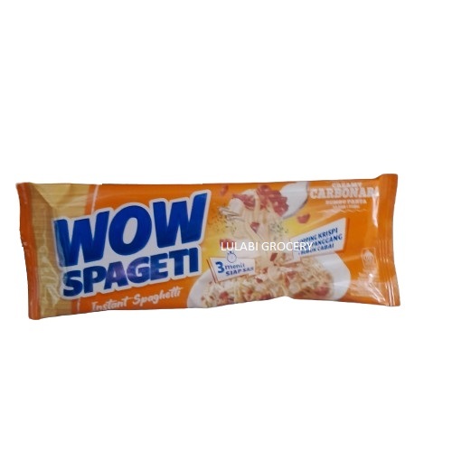 

WOW spageti creamy carbonara isi 5 bungkus