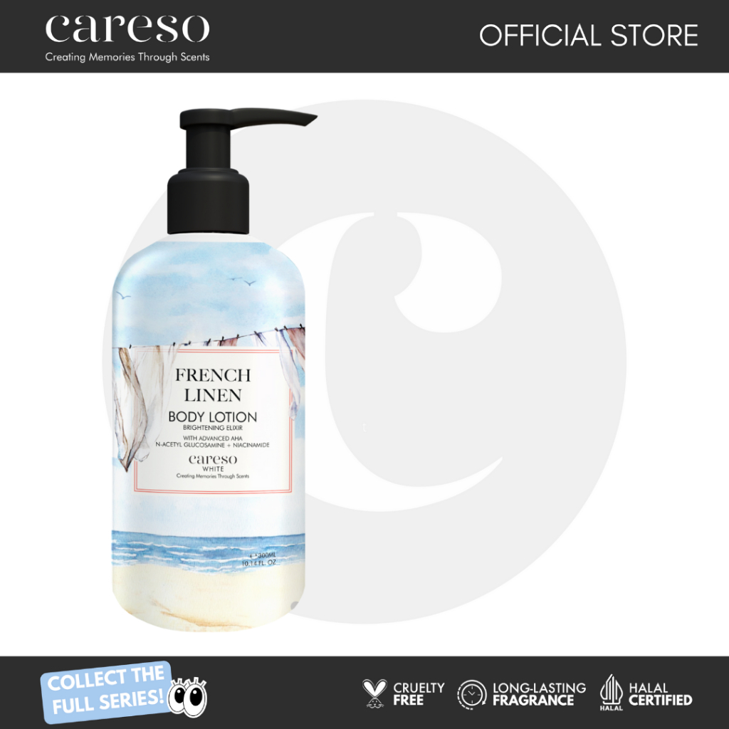 CARESO - Body Lotion - French Linen 300ML
