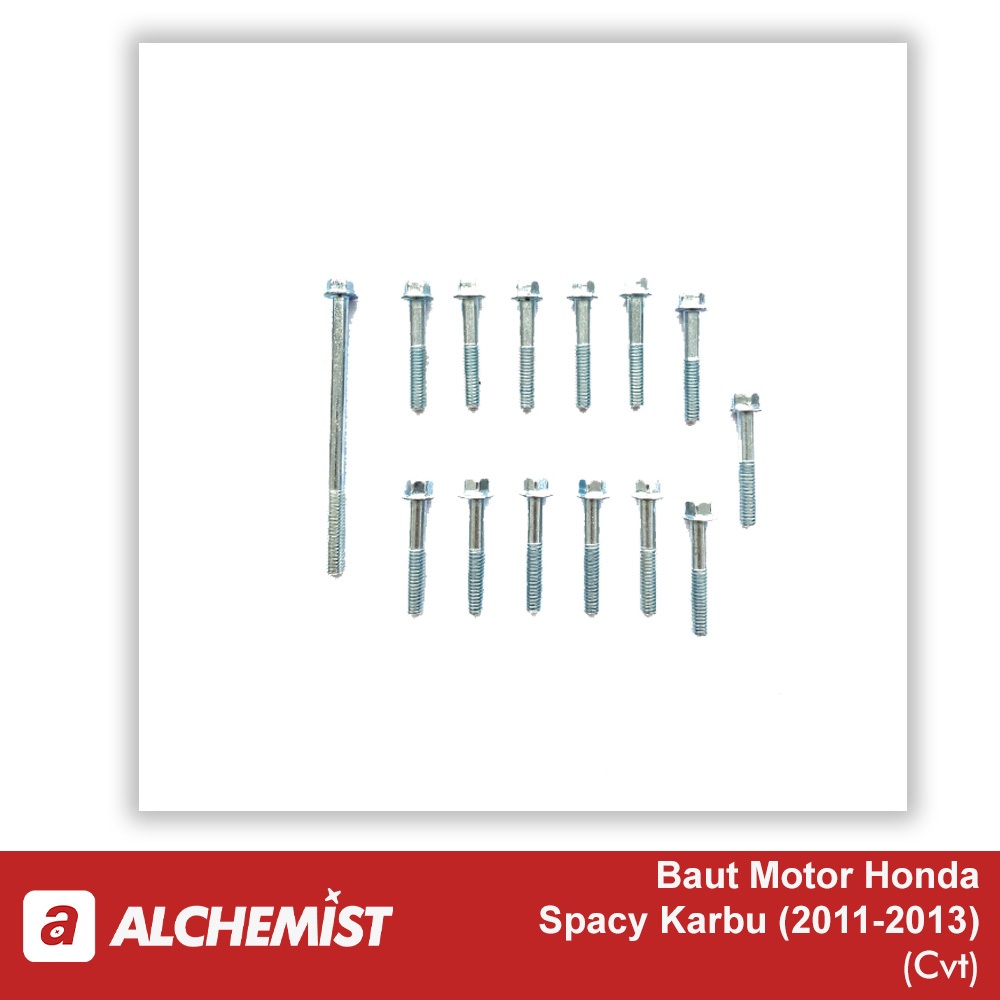 COD Baut Cover CVT Honda Spacy / Baud CVT Spacy 1Set / Baut Baud CVT Honda Spacy 1Set