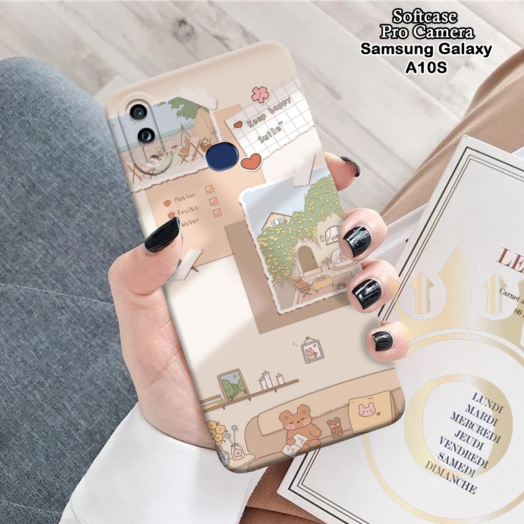 Softcase Samsung Galaxy A10S - ORORA - Casing Samsung Galaxy A10S - Motif case Aesthetic - Samsung -