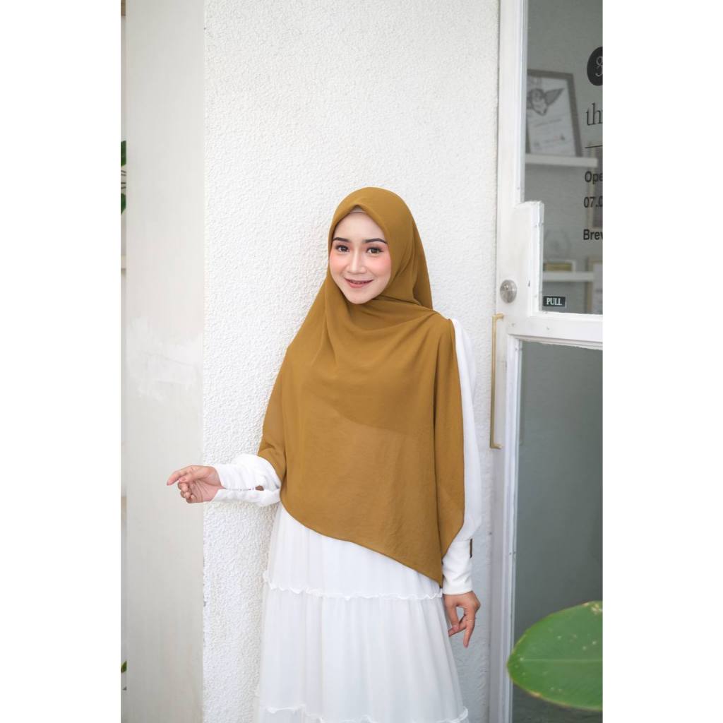 HIJAB ZIPPER JUMBO | HIJAB INSTAN JUMBO SYARI | KHIMAR
