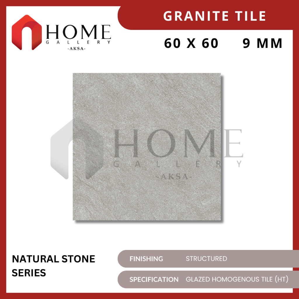 Granit Lantai 60x60 IKAD Natural Stone Series Structured Toronto Series