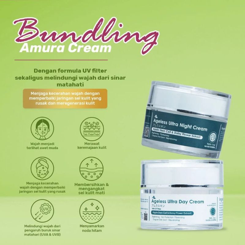 AMURA Bundling Ageless Ultra Day & Ageless Ultra Night Cream